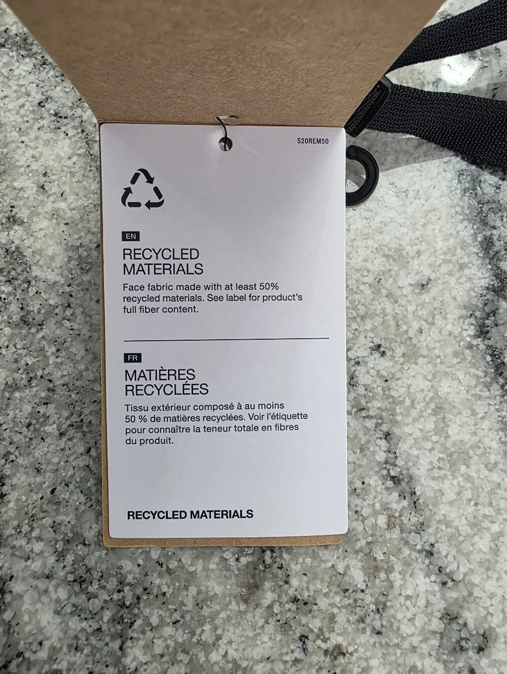 The North Face Black Visor Hat